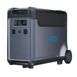 Ark3600 Portable Power Station Extra Battery, 3840Wh LiFePO4 Solar Generator for Home Backup, Power Outages, Camping, RV, Emergencies (Ark3600 Extra Battery)