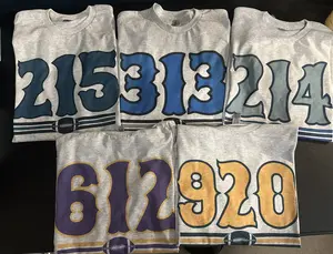 Area Code Football T Shirt