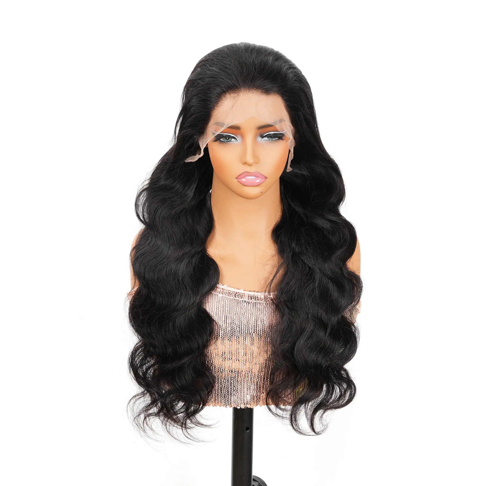 SS+ Trendy Beuayt Hair 13x4 Lace Front Wig Body Wave Human Hair Transparent Lace Pre Plucked Natural Hairline No Shedding No Tangle Soft Bouncy Daily Wear Heat Safe Upgraded Natural Look Women Beginner Friendly
