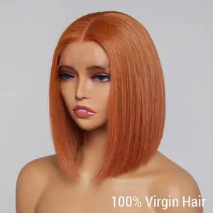 Colored Glueless Closure Bob
