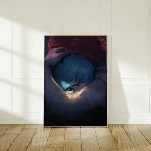 Arcane Poster, Vi and Jinx Wall Art, Home Wall Decor, High Quality Print, Arcane Series Fan Gift - No Frame