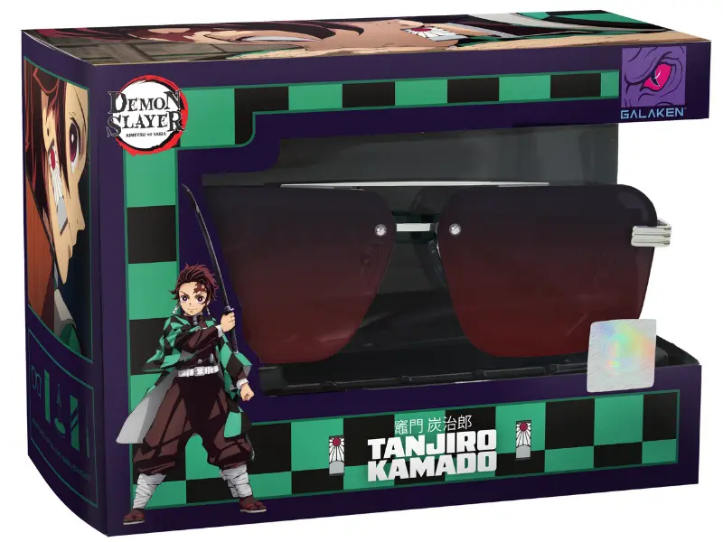 Tanjiro Kamado - Hanafuda Earrings Sunglasses Tanjiro Kamado - Hanafuda Earrings Sunglasses
