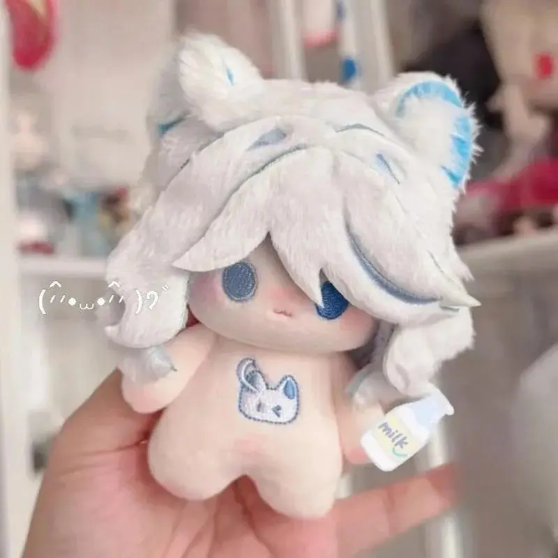 10cm Anime Game Genshin Impact Furina Kawaii Cosplay Soft Cotton Doll Starfish Body Cartoon Mini Toy Figure Fans Collection Gift