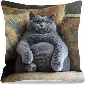 Best-selling cat sofa pillow cover, short plush