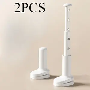 2pcs Adjustable Compact Clothes Hanger Rack, Retractable Drying Rod for Balcony, Indoor & Outdoor Laundry Organizer for Laundry Needs, Drying Racks