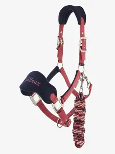 LeMieux Pony Halter & Leadrope Cranberry