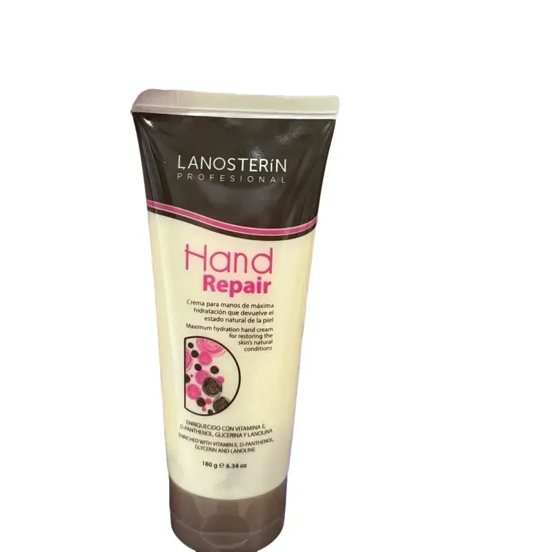 Lanosterin Professional Hand Repair Cream - Maximum Hydration Hand Cream with Vitamin E & Lanolin - 180g
