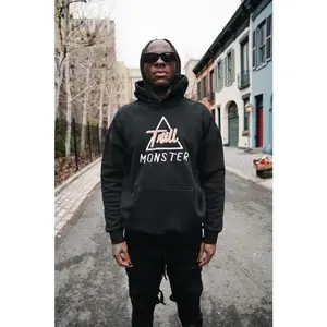 Classic TrillMonster Custom Black Branded Hoodie