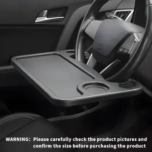 Car Table, Multifunctional Steering Wheel Desk, Portable Laptop Tray, Foldable Dining Table, Universal Car Accessory