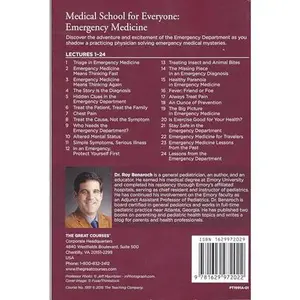 USED-Great Courses Medical School for Everyone EMERGENCY MEDICINE Transcript Book by Dr. Roy Benaroch (Paperback)
