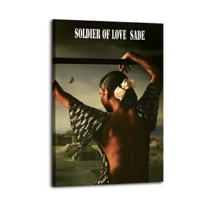 Sa Adu De Singer Album Cover Minimalist Vintage Music (3) Gift For Friend Poster Bed Room Living Room Decor Modern Aesthetic Modern Aesthetic Office Gym Art Posters For Dorm Wall Decor