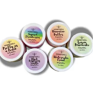 Honeydoll Travel size Mini 1 oz. Emulsified Body Butters Sample Packs lotion for whipped