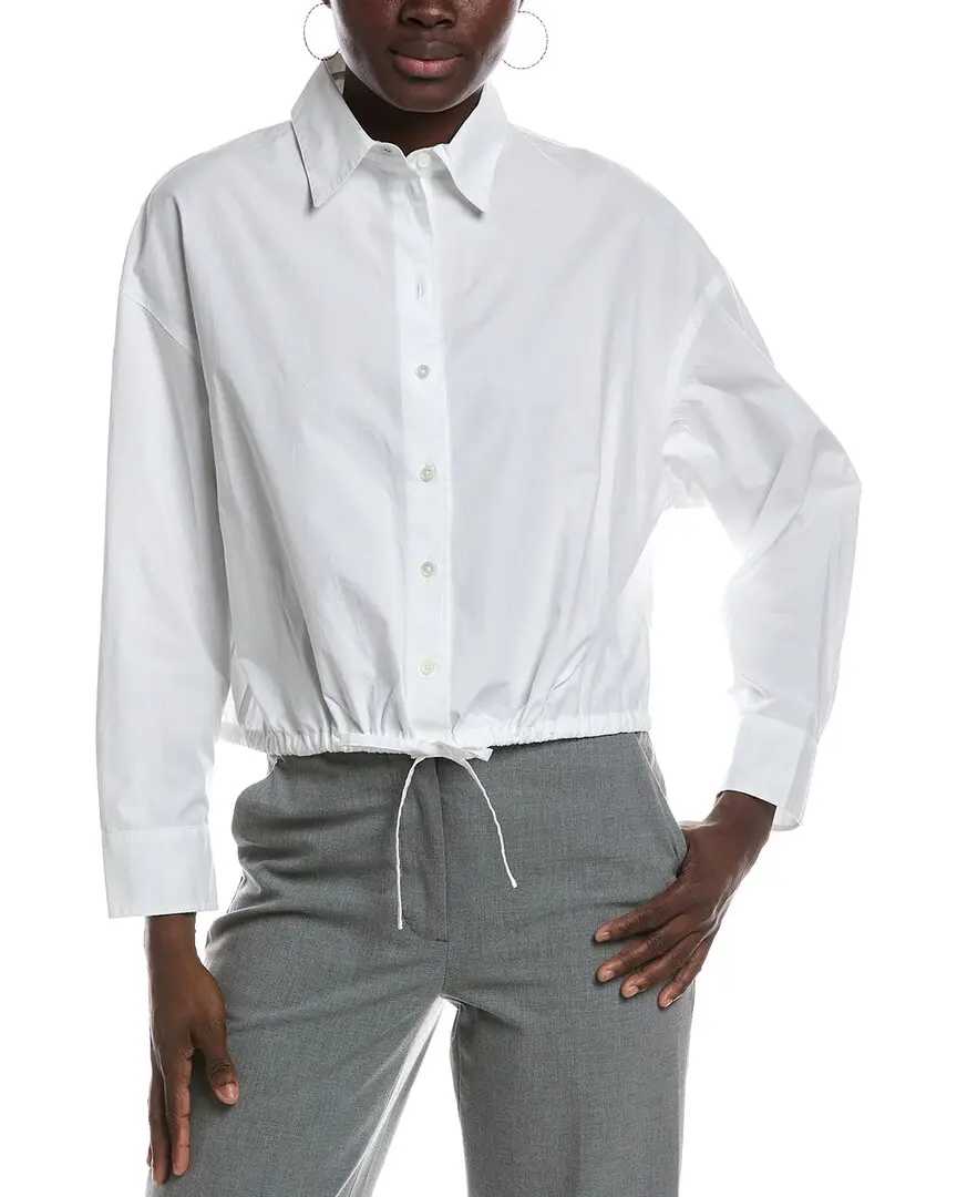 Madewell Drawstring Button Up Shirt