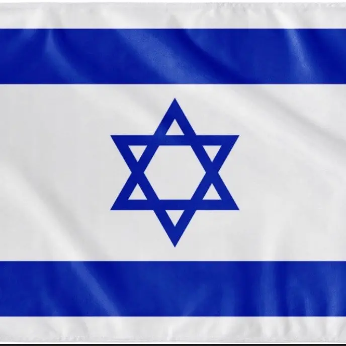 Israel Art Star of David Jewish 210D Nylon Flag 3’x5’ Grommets Fade Resistant