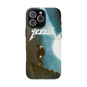 Y2K Aesthetic Yeezus Tough Phone Case Shockproof Heavy Duty Armor, Designer Protective Cover for iPhone 11 12 13 14 15 16 17 Pro Max Plus