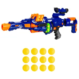 Best Choice Products Electric Customizable Soft Foam Ball Long-Distance Blaster Toy w/ Barrel Extension, 12 Balls, Bipod Best Choice Products Electric Customizable Soft Foam Ball Long-Distance Blaster Toy w/ Barrel Extension, 12 Balls, Bipod