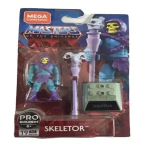 MOTU - Mega Construx - Skeletor Action Figure - (2' Inches) - (Includes Staff & Stand)
