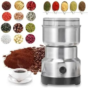 Electric Coffee Bean Grinder Nut Seed Grind Spice Crusher Mill Blender/Silver