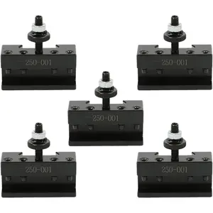 5Pcs OXA 1 Quick Change Turning & Facing Lathe Tool Post Holder 250-001 Tool Holder Fit for Lathe