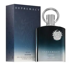 Afnan Supremacy Incense Eau de Parfum for Unisex 3.4oz - Elegant Fragrance with Rich Aroma Captivating Oud Amber Oud long lasting perfume