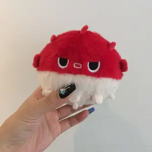 Love and DeepSpace Game Merch Rafayel Plush Doll Figure Keychain Handmade Cosplay Pendant Peripheral Props Gift 5.5x4x4 Inches