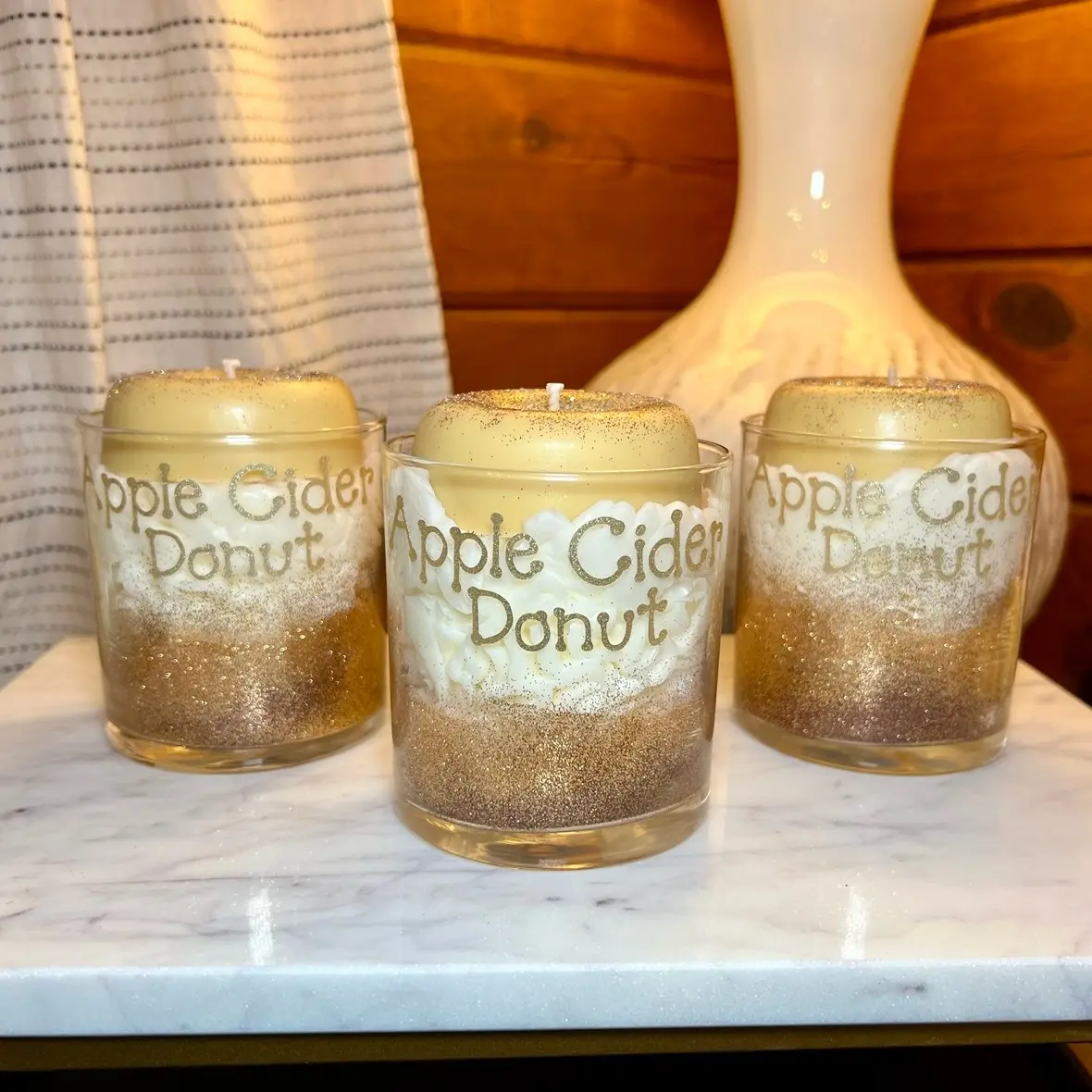Apple Cider Donut Candle Apple Cider Donut Candle