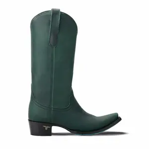 Lane Womens Emma Jane Snip Toe  Casual Boots Mid Calf Low Heel 1-2" - Green