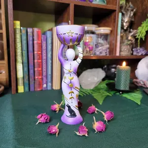 Moon Goddess Tea Light Holder