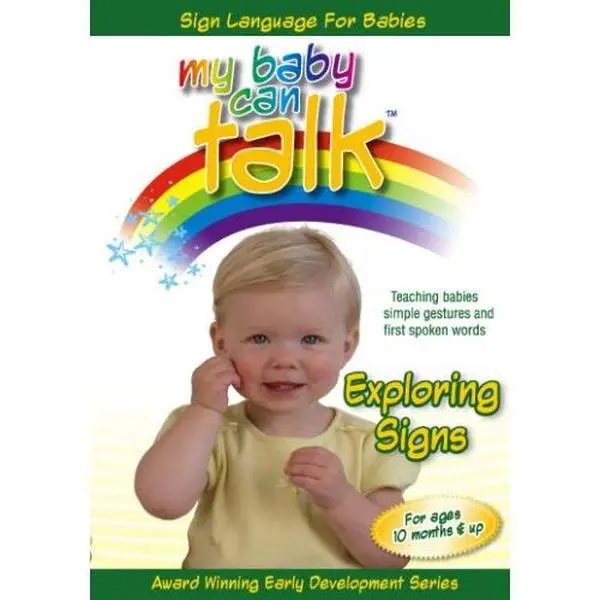 USED Book - My Baby Can Talk - Exploring Signs (DVD) - english