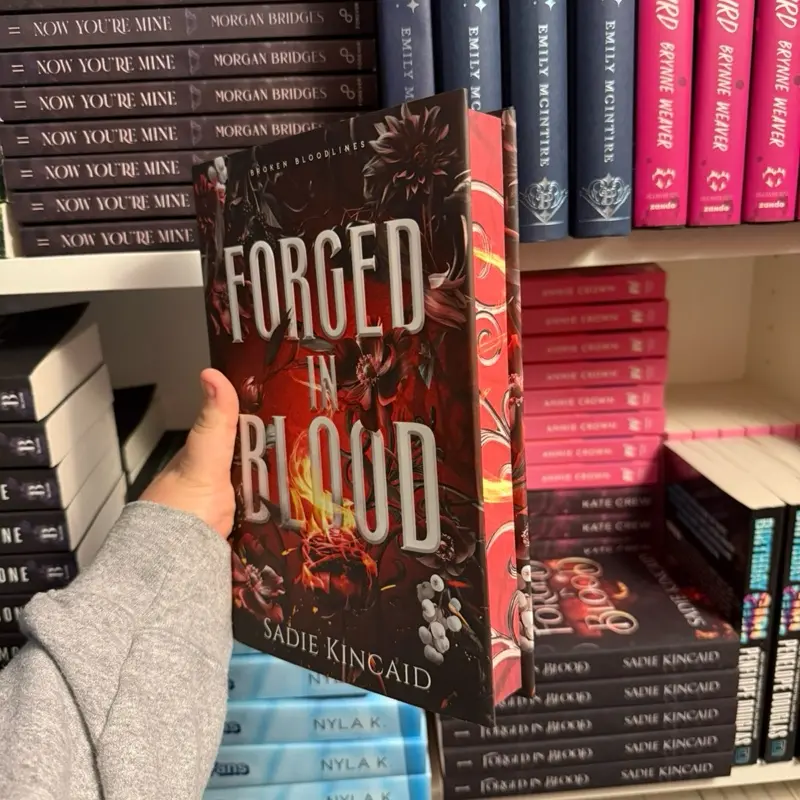 Forged in Blood by Sadie Kincaid (special edition)