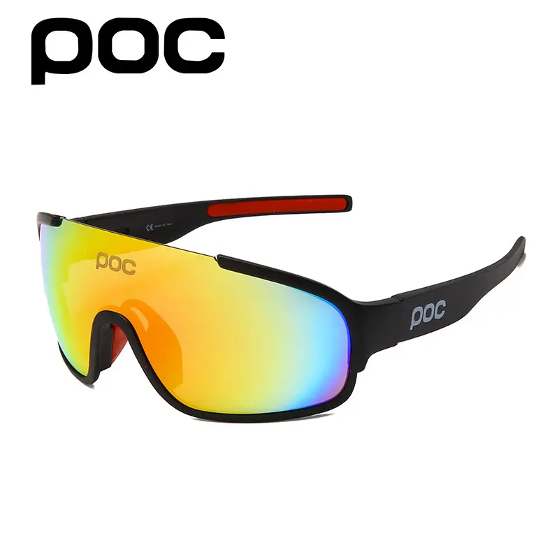 POC Sporty Sunglasses with Gradient Lens and Black Frame for Outdoor Activities
