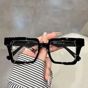 Black Stylish Frame Glasses - Model MB114 48D 22-143 - Fashion Accessory for Personal Style