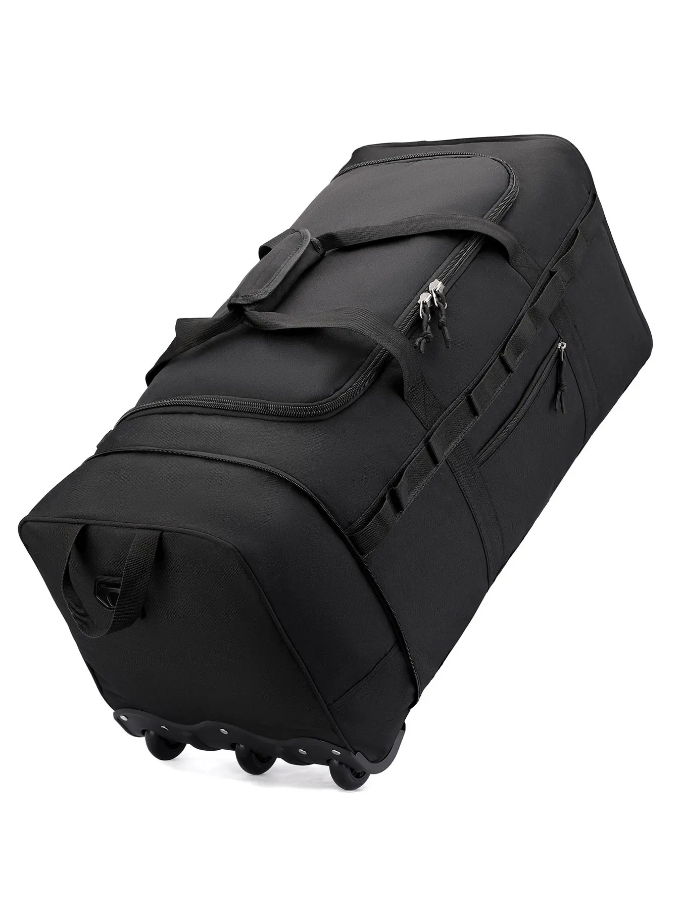 Large Capacity Travel Luggage Bag, Multifunctional Handbag for Commuting & Gym, Lightweight Student Duffel Bag with Wheels, Lightweight Weekender Bag, Multifunctional Travel Duffels, Lightweight Rolling Luggage, Travel Duffle Bag, Multipurpose Luggage