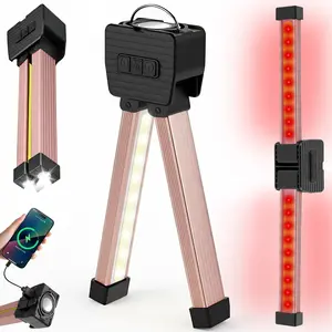 Magnetic Foldable GYM Posing LED Lamp 2025 - 7-Level Dimming USB Rechargeable,Girlfriend gift,Led backlights,USB Rechargeable Multi-Mode gym Lights [Women Fitness Must-Have] Multifunctional Lighting sunset lamps