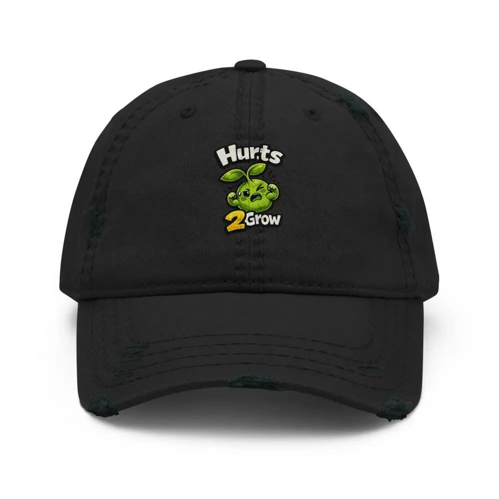 Pain Builds Character Distressed Hat