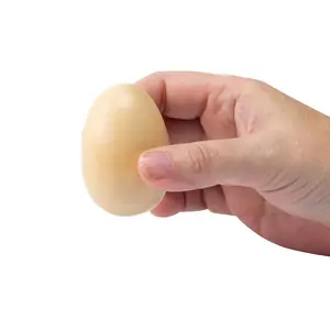 2 1/2" Wooden Egg Shaker Music Instrument & Sensory Tools - 6 Pc.