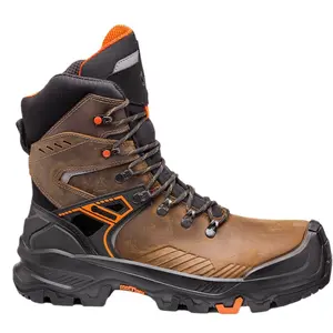 Work Boots  -Brown/Orange, Work Boots , Portwest Footwear, Comfort, Closed,Worker Leather