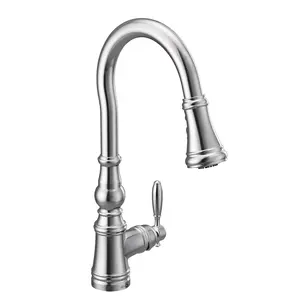 Weymouth Pulldown Kitchen Faucet with Magnetix Docking