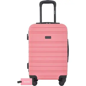 Peonies Hardside Carry-On Luggage with ID Tag, Flowering Ginger, 22-Inch