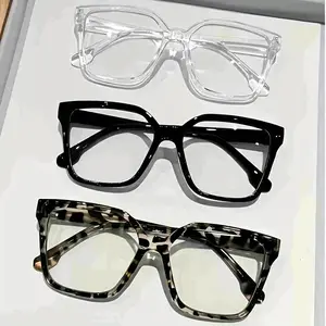 Vintage Style Eyewear 3-Piece Set (Clear / Black / Tortoiseshell) + Dedicated Storage Case – One Box for All Your Looks