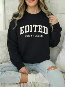 LA Babe Off Sweatshirt Printed Unisex Casual Hoodie