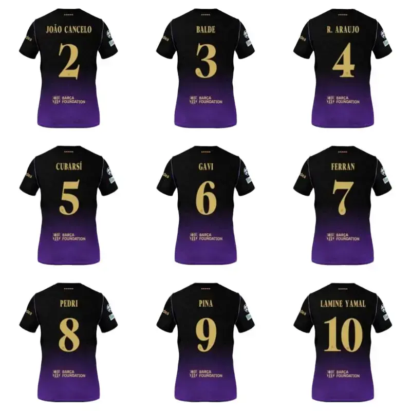 Unisex Yamal Soccer Jersey 2027 – Number 10 Football Shirt, Away Style Fan Top, Quick Dry Athletic Wear