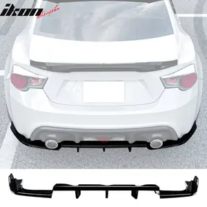 Rear Diffuser for Scion FRS/Subaru BRZ/Toyota 86 2013-2020 Gloss Black PP