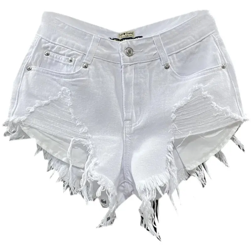 Fashion Korean White Jeans