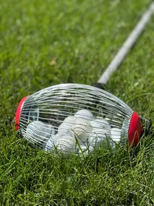 MAX 48” QuickCollector Golf Ball Picker with Carbon Steel Handle