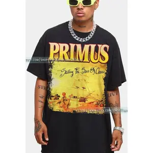 PRIMUS Women's T-Shirt American Rock Band Primus Sailing The Sea Of Cheese T-Shirt Comfort Colors Hoodie Sweatshirt Tops - Womenswear