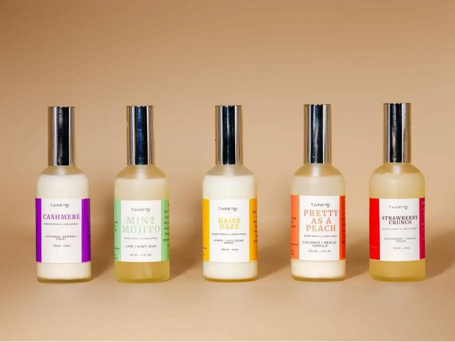 Room and Linen Spray For Disinfecting Air and Linens
