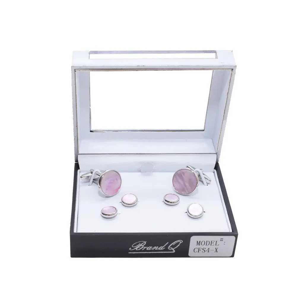 Brand Q CFS4-X Cufflink With Matching Tuxedo Studs
