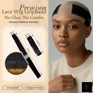 Lace Wig Grip Band Bundle (Lace + Half-wig)