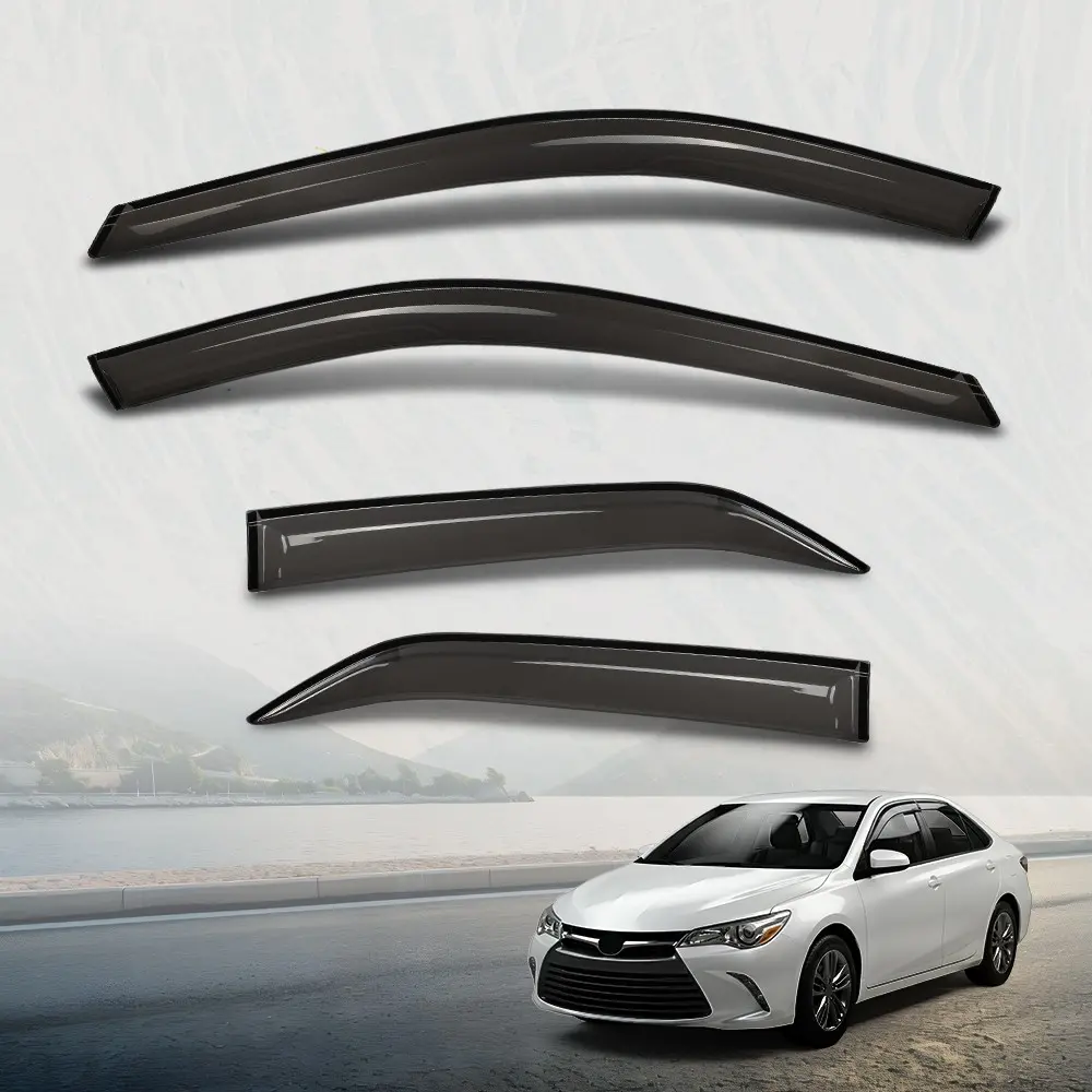 MOTOR GPLUS Car Window Side Window Deflectors & Visors, Rain Guard Vent Accessories for 2012-2017 Toyota Camry, Rain Deflector Side Window Deflectors & Visors